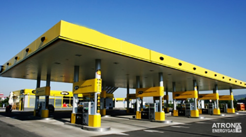 fuel station